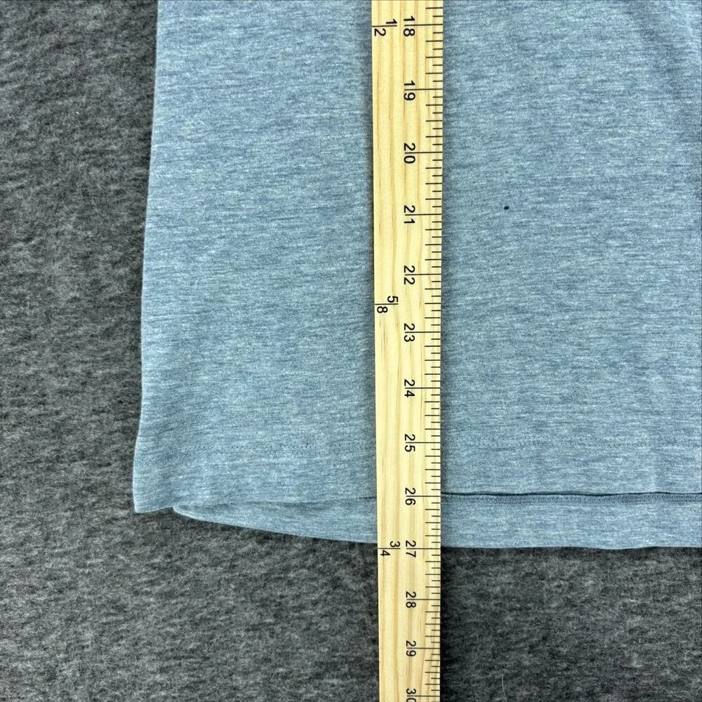 Banana Republic Vintage T Polo Shirt Men's Medium Gray Heather Pocket Cotton